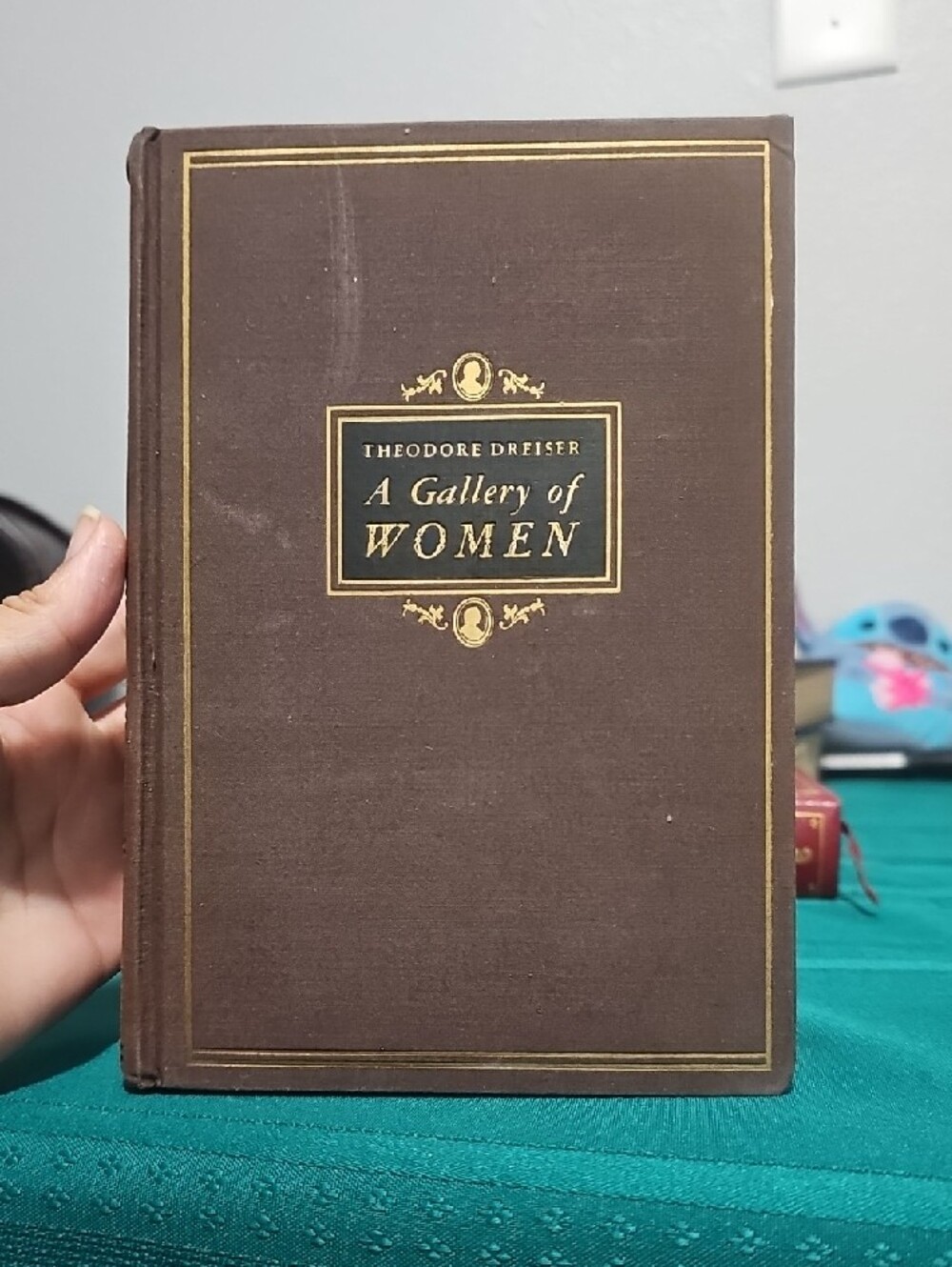 A Gallery of Women By Theodore Dreiser Vintage Brown Clothbound Book
